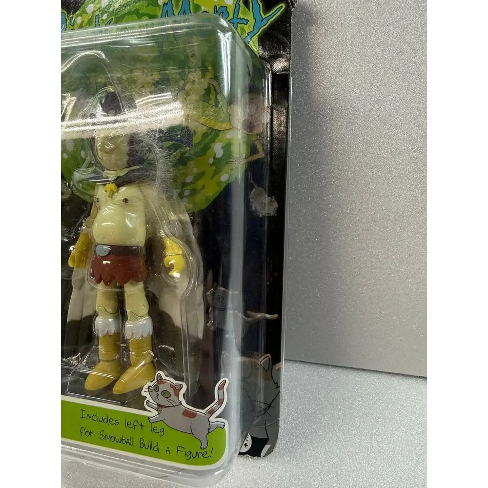 2017 Funko Rick And Morty Birdperson Action Figure With BAF Snowball Left Leg